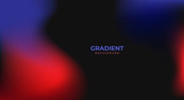 Soyut bulanık eğimli koyu kırmızı ve mavi arkaplan