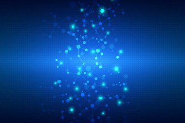 Molekül arkaplan, genetik ve kimyasal bileşikler.