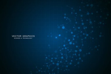 Moleküler yapısı arka plan. Genetik ve bilim araştırma