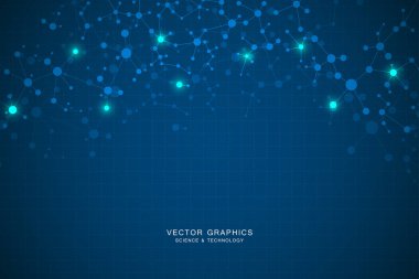 Moleküler yapısı arka plan. Genetik ve bilim araştırma