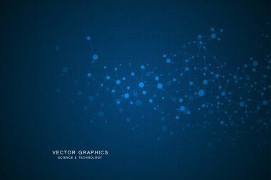 Moleküler yapısı arka plan. Genetik ve bilim araştırma