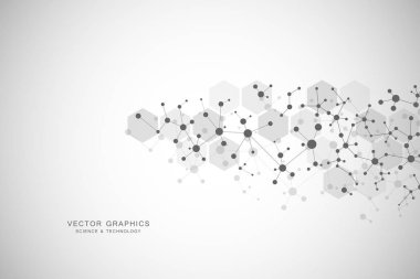 Moleküler yapısı arka plan. Genetik ve bilim araştırma