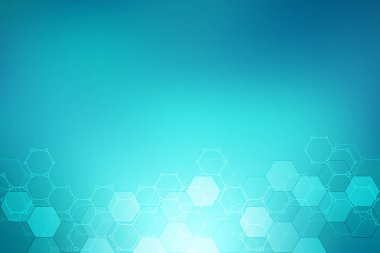 Moleküler yapısı ve kimyasal elementler. Soyut molekülleri arka plan. Bilim ve dijital teknoloji kavramı. Bilimsel ve teknolojik tasarım vektör çizim.