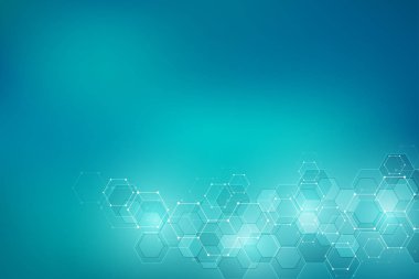 Moleküler yapıları ve altıgen yanarak bahislerin doğru öğeleri. Soyut geometrik arka plan molekülleri ve iletişim ile. Altıgen yanarak bahislerin doğru desen tıp ya da bilim ve teknoloji tasarım için.