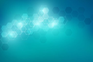 Moleküler yapıları ve altıgen yanarak bahislerin doğru öğeleri. Soyut geometrik arka plan molekülleri ve iletişim ile. Altıgen yanarak bahislerin doğru desen tıp ya da bilim ve teknoloji tasarım için.