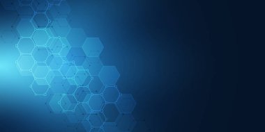 Moleküler yapıları ve altıgen yanarak bahislerin doğru öğeleri. Soyut geometrik arka plan molekülleri ve iletişim ile. Altıgen yanarak bahislerin doğru desen tıp ya da bilim ve teknoloji tasarım için.