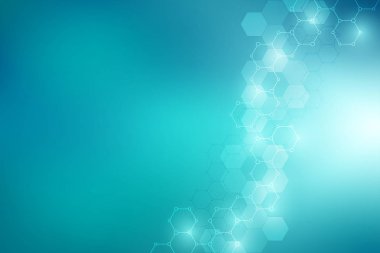 Moleküler yapıları ve altıgen yanarak bahislerin doğru öğeleri. Soyut geometrik arka plan molekülleri ve iletişim ile. Altıgen yanarak bahislerin doğru desen tıp ya da bilim ve teknoloji tasarım için.