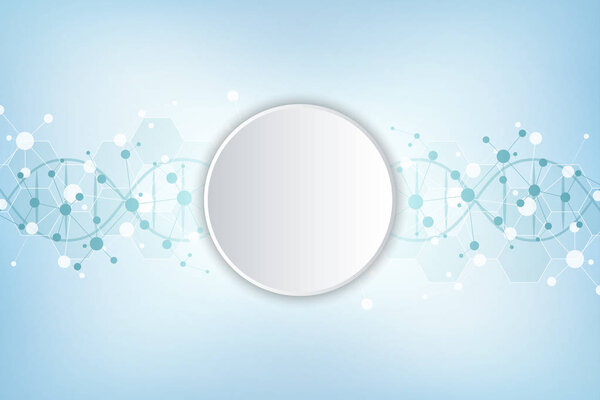 Нити ДНК и молекулярная структура. Генная инженерия или лабораторные исследования. Фон текстуры для медицинского или научно-технического дизайна.