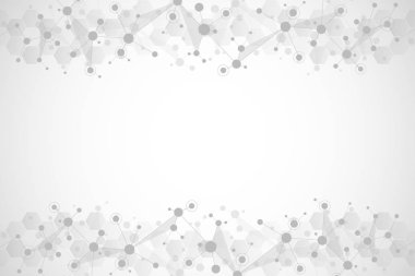 Teknoloji ve yenilik arka plan moleküler yapıları ve neural ağ ile. Molekülleri Dna ve genetik mühendisliği. Teknik ve bilimsel kavram.