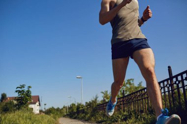 Park road Runner yakın çekim ayak