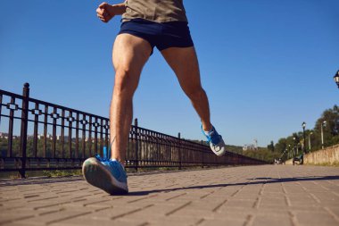 Park road Runner yakın çekim ayak