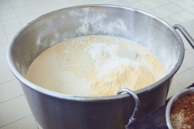 Un ürünleri yapmak için ekipman.