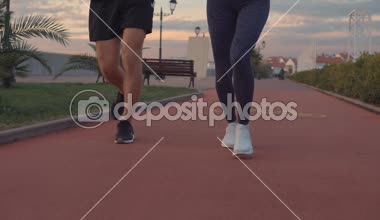 Spor çift açık koşu.