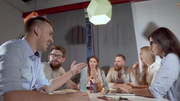 En cours de réunion d'affaires 