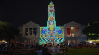 Singapur 'da Geceye Işık Festivali