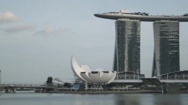 Marina Bay Sands ile Singapur şehri
