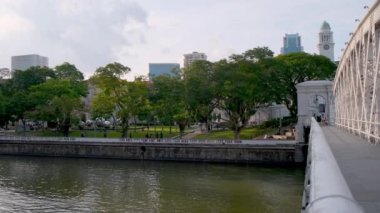 Anderson Köprüsü 'nden Singapur sahnesi