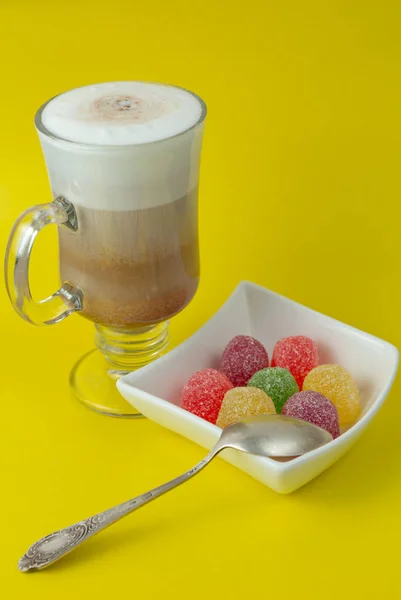 krem şanti ve marmelat