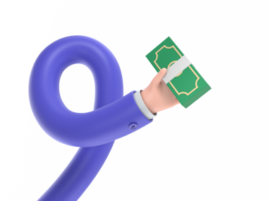 Elinde mavi 7 numaralı bir tabela var.