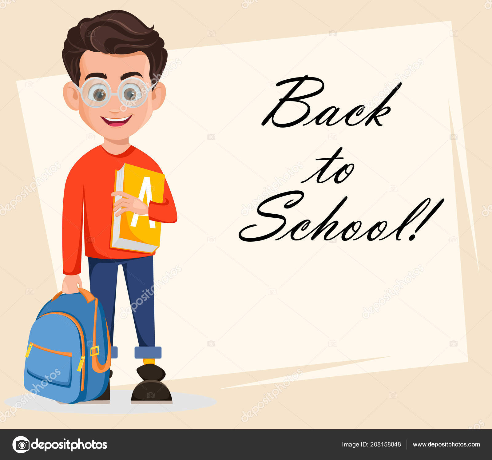 Welcome Back School Greeting Card Poster Flyer Boy Ready School Stock Vector Image By C Vectorkif Welcome Back School Greeting Card Poster Flyer Boy Ready School Stock Vector Image By C Vectorkif