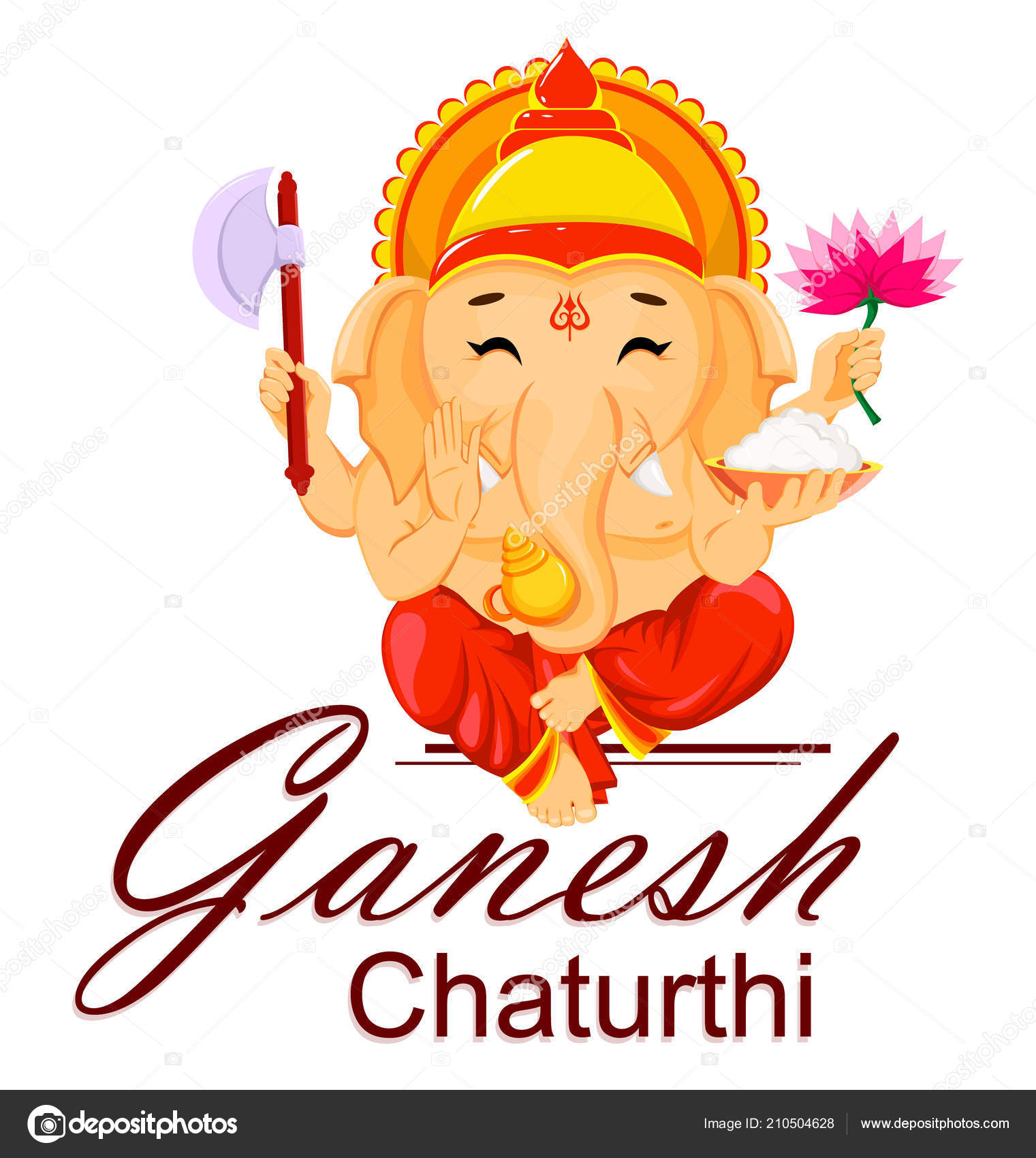 Happy Ganesh Chaturthi Greeting Card Traditional Indian Festival Sitting Lord Stock Vector Image by ©VectorKIF #210504628 Happy Ganesh Chaturthi Greeting Card Traditional Indian Festival Sitting Lord Stock Vector Image by ©VectorKIF #210504628