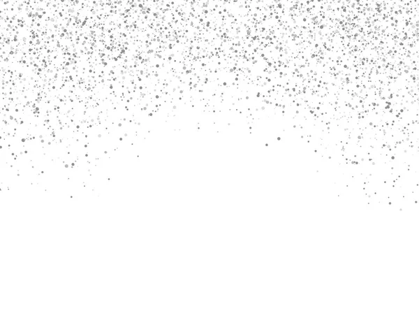 Flocons Neige Tombant Ciel Sur Fond Blanc Résumé Contexte Modèle — Image vectorielle