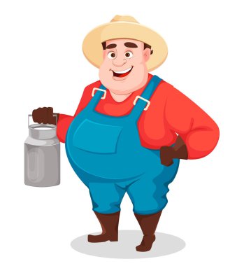 Şişman çiftçi, ziraat mühendisi. Komik bahçıvan 