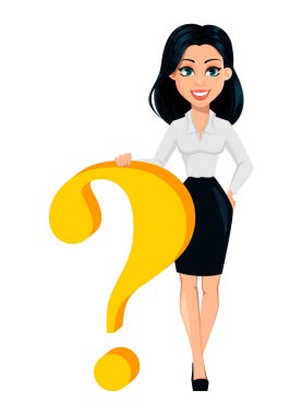 Modern genç iş kadını kavramı