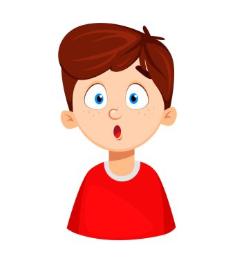 Sevimli çocuğun yüz ifadesi, şaşırttı