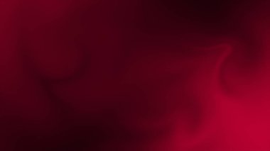 Kırmızı duman soyut arka plan. 3D illüstrasyon, 3D canlandırma.