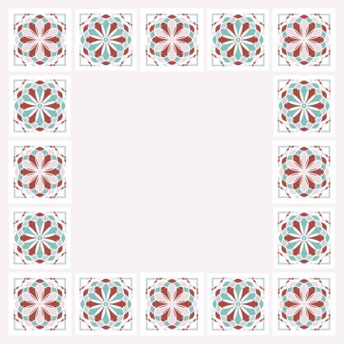 soyut geometrik Arap desensiz arkaplan