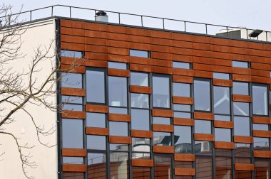 görkemli şehir kaunalarının manzarası, Litvanya