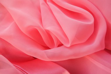 Pembe georgette kumaşlar. Pileli kumaş mor doku