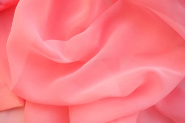 Pembe georgette kumaşlar. Pileli kumaş mor doku