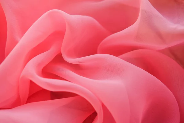Tkaniny Żorżety Różowy Fioletowe Tekstury Plisowanej Tkaniny — Zdjęcie stockowe