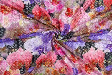 kumaş, doku, arka plan, bez, desen, Dizayn, duvar kağıdı, malzeme, alan, moda, perdelik, çizgi, yüzey, renk, ışık, stüdyo, relievo, pembe, çiçekler, siyah, mor