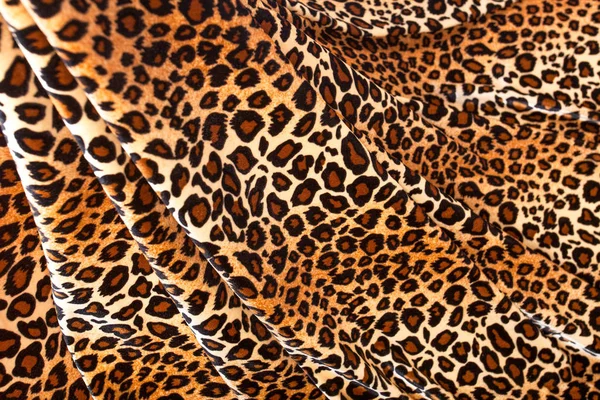 Leopard skin seamless background — Stock Photo © MalyDesigner #14047879