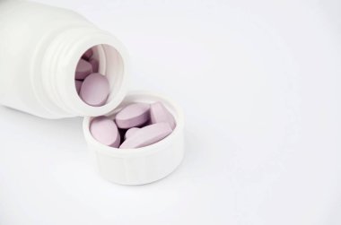 İlaç ve kapsül antibiyotikleri. 