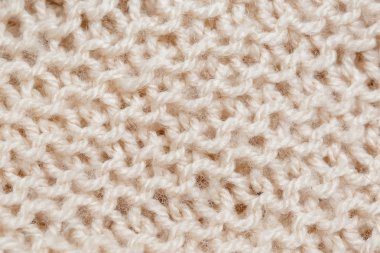 Makro doku örme battaniye. Soyut Tekstil arka plan. Son derece portre