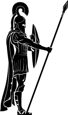 Yunan Hoplite Muhafızları, Ortaçağ Silueti