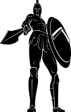 Kılıçlı Spartalı Aşağı nişan alıyor