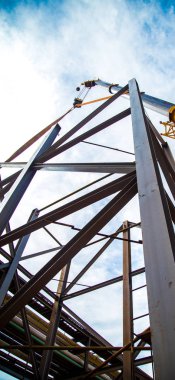 Endüstriyel inşaat işçisi çerçeveler