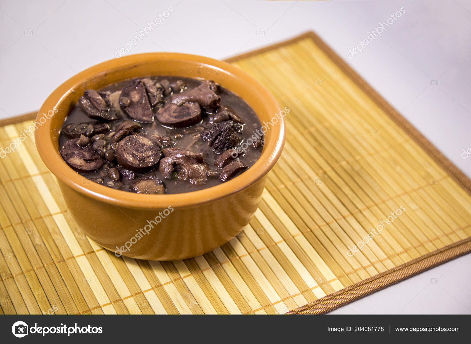 Feijoada Brazilian Traditional Food Stock Photo C Mailsonpignata