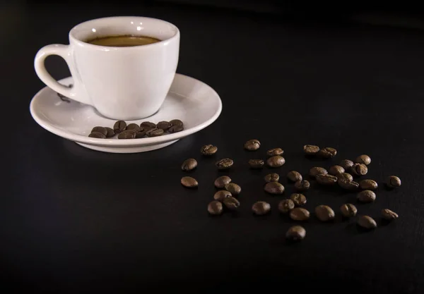 Кофе Изолированы Близкая Концепция — стоковое фото