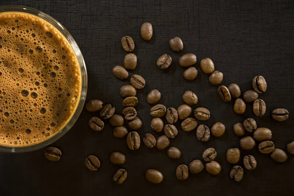 Kahve Izole Kapatmak Kavramı — Stok fotoğraf