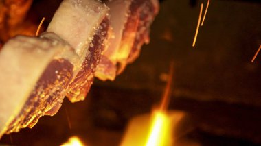 Brezilya 'da ateş içinde et picanha