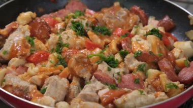 Brezilya gıda tipik pişirme