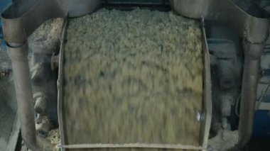 Endüstriyel şeker konveyör üretim hattı fabrika baston bagasse