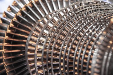 dahili buhar türbini açık ve açık paletler