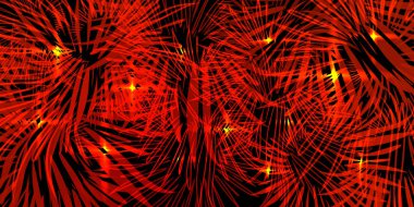 Işıklar ve fireworks vektör arka plan. Kağıt veya kartpostal kayıt için